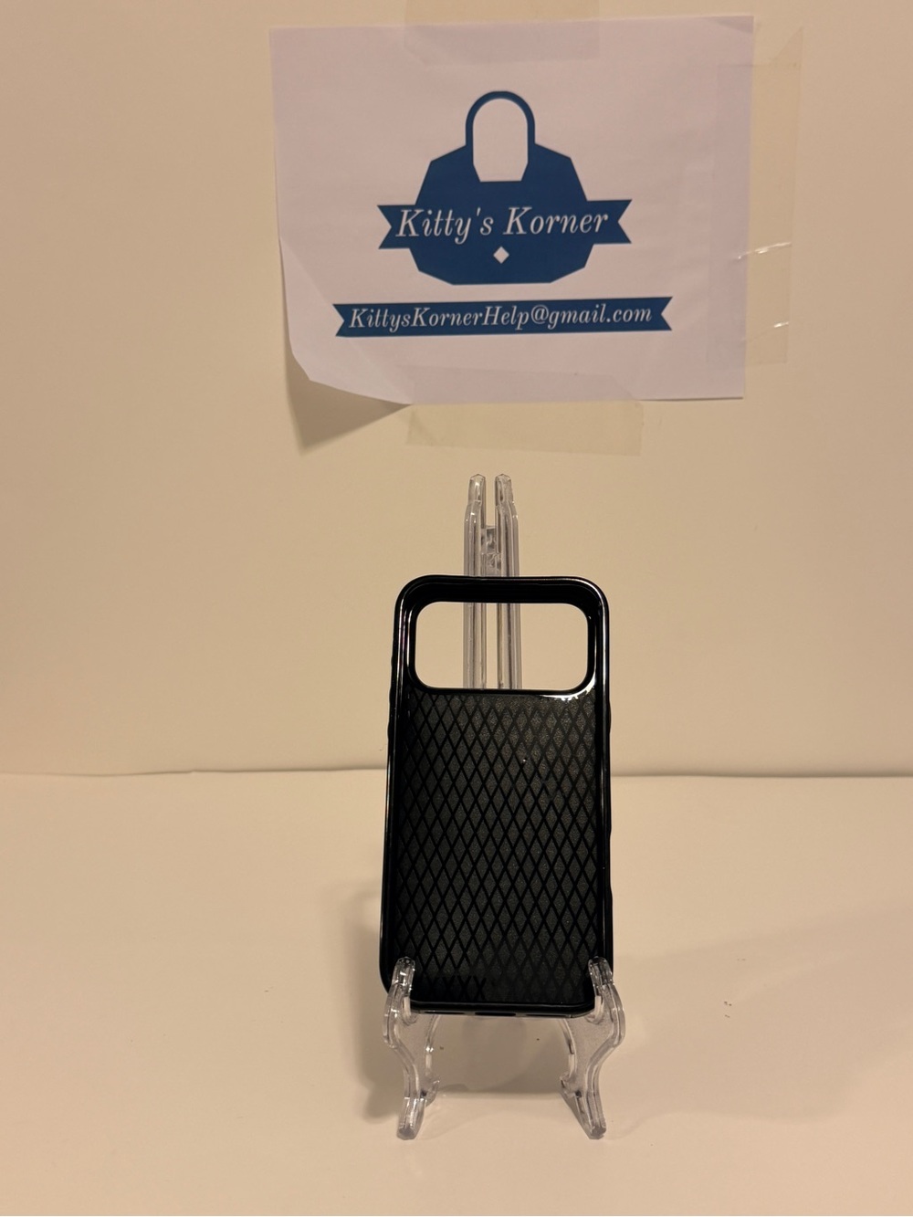 NWOT ONETOP RFID Black IPhone 17 ProMax (6.9 Display) Wallet Case w/Card Holder